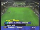 22.10.1997 - 1997-1998 UEFA Champions League Group A Matchday 3 Parma AC 1-0 Borussia Dortmund