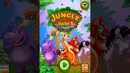 Zoo Animal Doctor Care. Funny Squirrel Adventure. Care Of the Lion and Giraffe. Game for Kids.