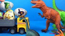 Animal Planet Dinosaurs Steal Surprise Eggs with TRex Triceratops Velociraptor Dino Toys for kids