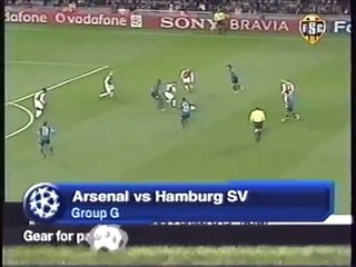 21.11.2006 - 2006-2007 UEFA Champions League Group G Matchday 5 Arsenal 3-1 Hamburger SV