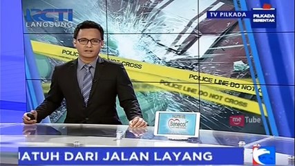 Download Video: Wanita Jatuh dari Jalan Layang Lalu Menimpa Sebuah Mobil