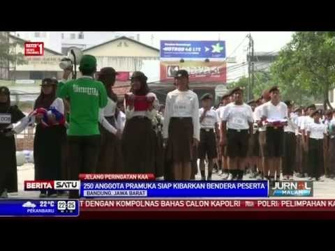 250 Anggota Pramuka Akan Kibarkan Bendera Peserta KAA