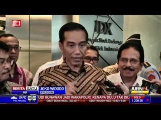 Jokowi: Lonjakan IHSG Tolak Ukur Kepercayaan Investor
