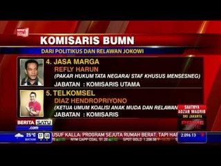 Komisaris BUMN dari Loyalis Jokowi-JK