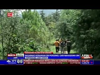 250 Personel Gabungan Cari Mahasiswa Hilang di Gunung Sindoro