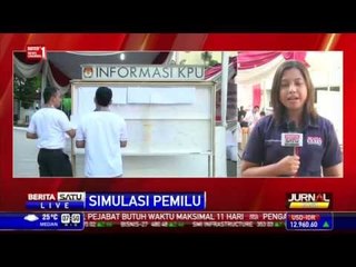 Simulasi Pemilu akan Dihadiri oleh Staf Internal KPU