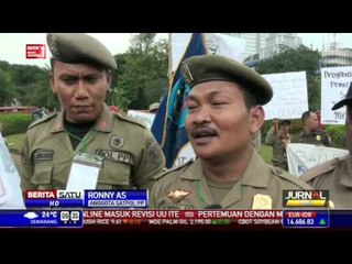 Satpol PP Minta Pengangkatan Status PNS