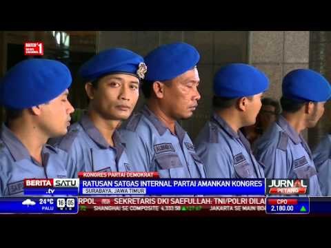 125 Satgas dan Polisi Amankan Kongres Demokrat