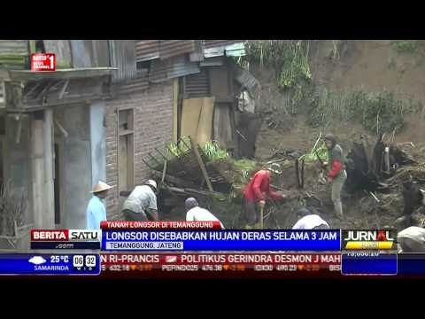 Delapan Rumah Rusak di Temanggung Akibat Longsor