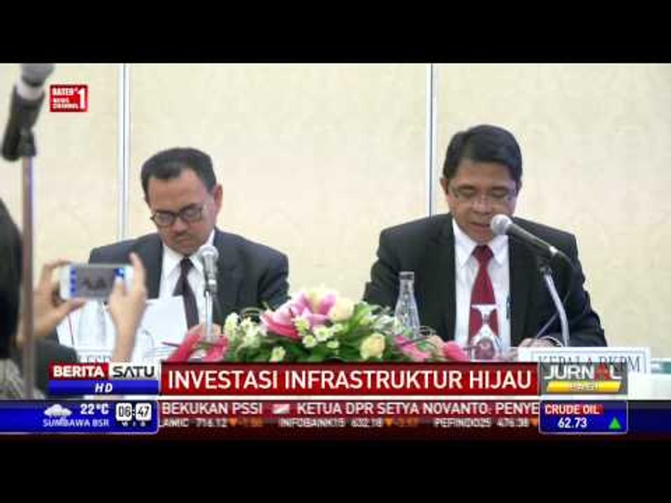 BKPM Targetkan 20 Persen Pertumbuhan Investasi Ramah Lingkungan