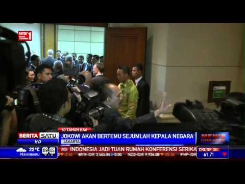 Jokowi Makan Siang bersama Delegasi KAA