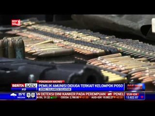Ratusan Amunisi Aktif dan Senpi Rakitan Ditemukan di Bone
