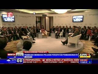 WEF Bahas Akselerasi Pembangunan Ekonomi Indonesia
