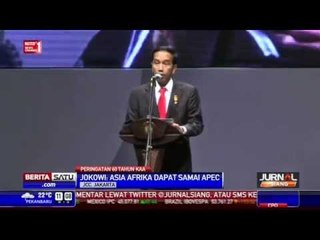 Jokowi Buka Forum Bisnis Asia Afrika di JCC