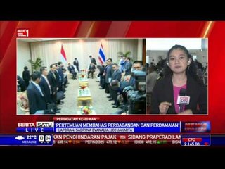 Jokowi Temui PM Thailand Bahas Kerjasama Perikanan