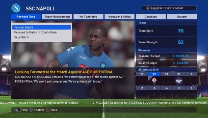 PES 17 - Master League #Napoli 1 (5)
