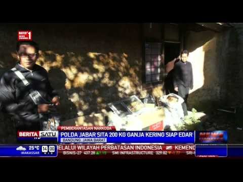 Polda Jabar Gerebek Rumah yang Dijadikan Gudang Narkoba