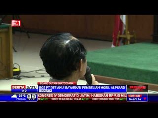 Direktur DTE Akui Belikan Alphard untuk Sutan Bhatoegana