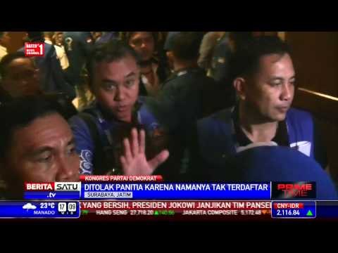 Registrasi Peserta Kongres Demokrat Ricuh