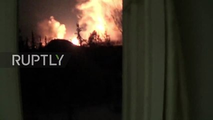 Israel bombing on Syrian Airport