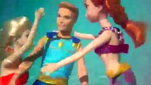 Frozen Anna Saved by SPIDERMAN and Mermaid Ken Barbie Doll PART 2 Disney Princess Elsa DisneyCarToys