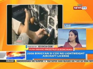 News to Go interviews: First armless pilot Jessica Cox