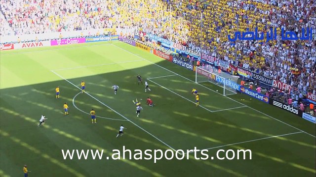 2006 اهداف مباراة المانيا و السويد 2-0 ثمن نهائي كاس العالم