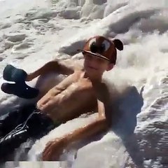 Hot Springs Pamukkale, turkey