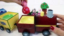 Peppa Pig Weebles Toys Peppa Pig Wobbily Train Trencito Bailón de Peppa Comboio Dançarino