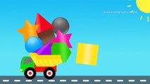 Colors for Children Learning with Color Shapes | Colour Truck for Kids Toddlers Kindergarten Videos