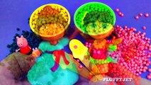 Learn Colors with Play Doh Dippin Dots Surprise Toys for Childre