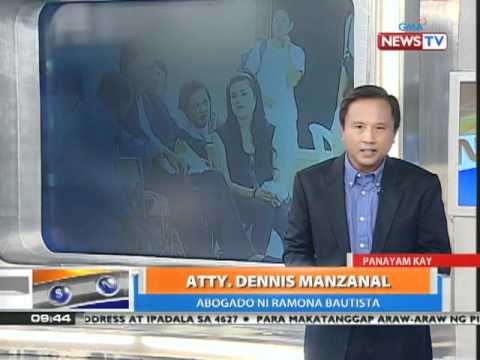 News to Go interviews: Atty. Dennis Manzanal, lawyer of Ramona Bautista