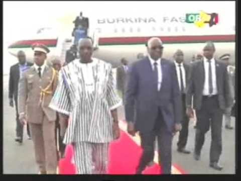 Arrivé du P.M ZIDA porteur du Message du Président du Burkina Faso au Président IBK.