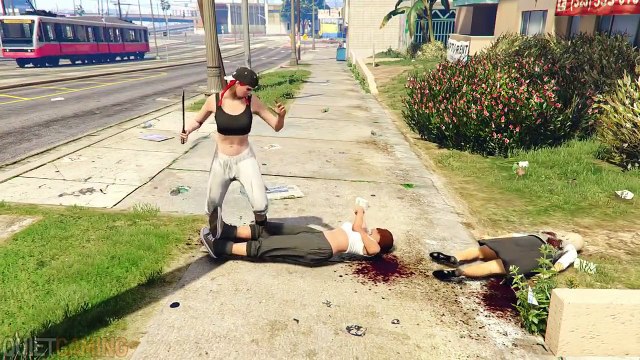GTA 5 видео про драки и убийства №3