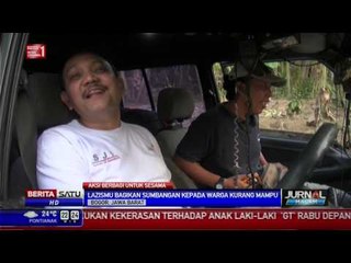 Lazismu dan Komunitas Suzuki Jeep Tiba di Kampung Cibuyutan