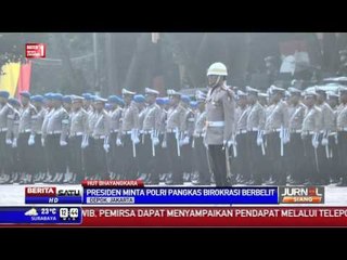 Jokowi Hadiri Ulang Tahun Bhayangkara ke-69