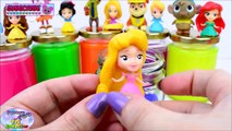 Learn Colors With My Little Pony Disney Princess Play Doh Slime Surprise Egg and Toy Collector SETC