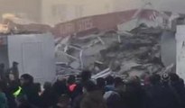 Zeytinburnu'nda çöken binadan yeni görüntüler