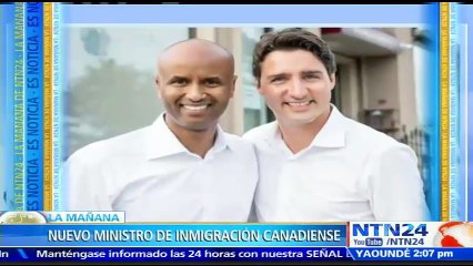 Primer ministro de Canadá nomina a un exrefugiado somalí como su nuevo ministro de Inmigración