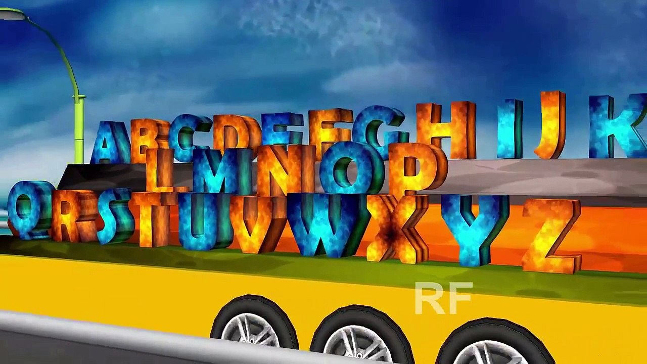 ABC Songs for Children | Truck 3D Songs | ABC Truck Songs for Children | Children Nursery Rhymes