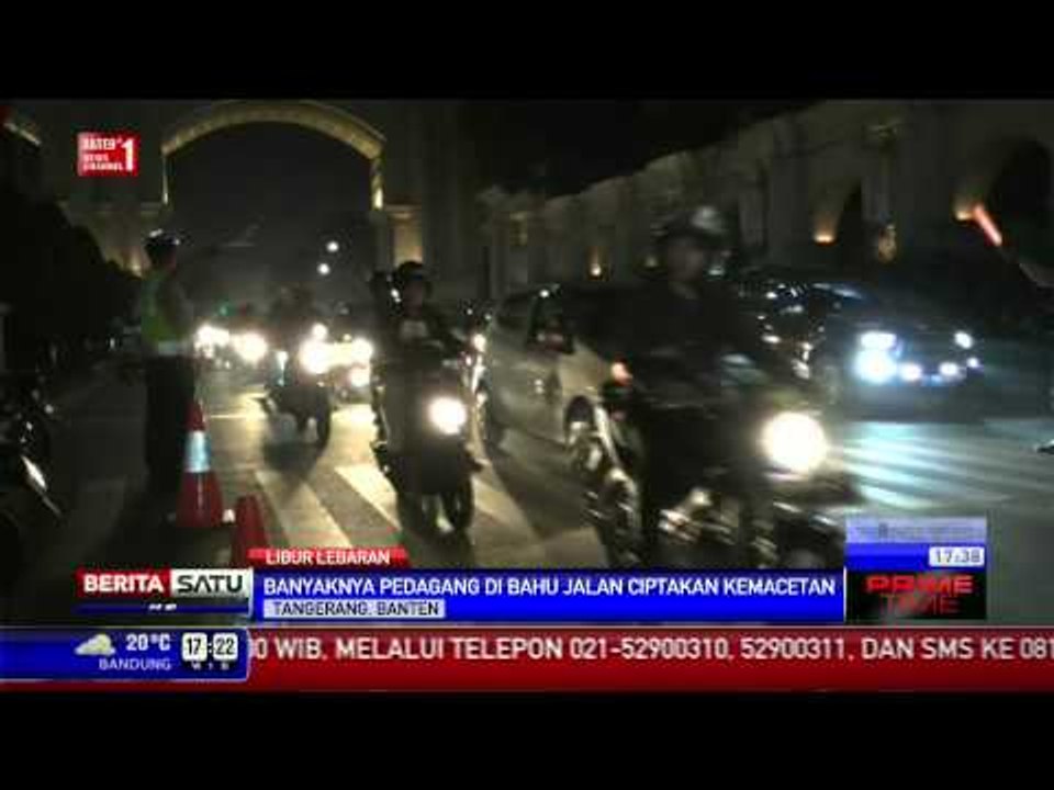 Jalan Raya Serang Dipenuhi Pemudik