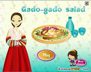 Gado Gado Salad Games-Cooking Games-Girl Games-Dora Games