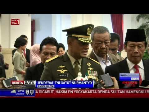 Janji Gatot Nurmantyo dan Sutiyoso Usai Dilantik Jokowi