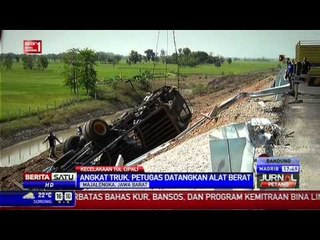 Lagi, Truk Tronton Kecelakaan di Tol Cipali