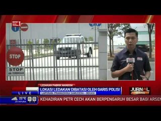 Pascaledakan, Pabrik Mandom Dibatasi Garis Polisi