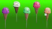 Gaint Cone Icecream Lollipop Finger Family Nursery Rhyme - Gaint Lollipop Daddy Finger Song