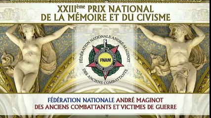 23ème prix de la mémoire et du civisme de la Fédération Nationale André Maginot