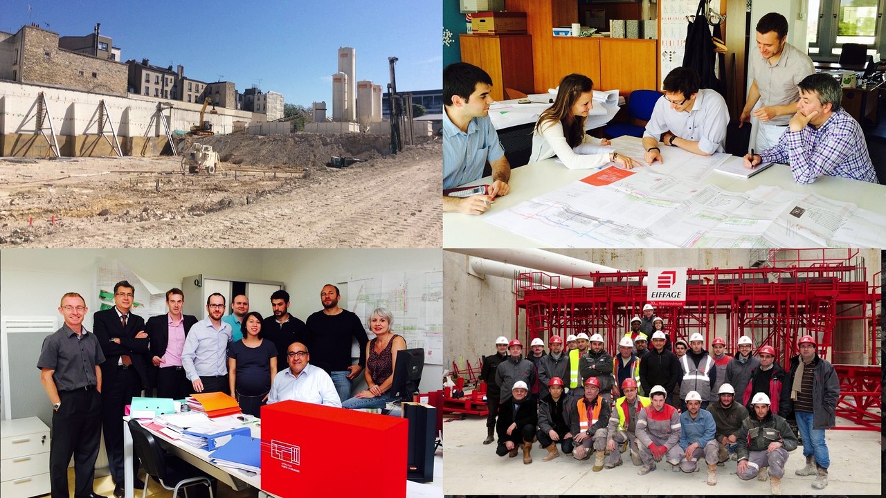 Ateliers Jourdan-Corentin-Issoire, le phasage du chantier