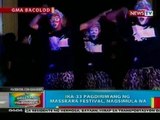 BP: Ika-33 pagdiriwang ng Masskara Festival sa Bacolod City, nagsimula na