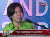 SONA: Ex-Governor Grace Padaca, itinalagang Comelec Commissioner